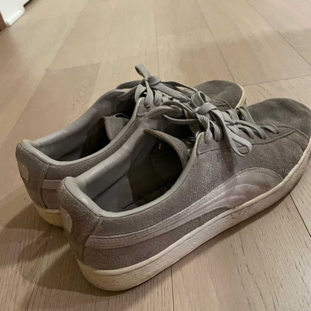 Grey Puma Sneakers